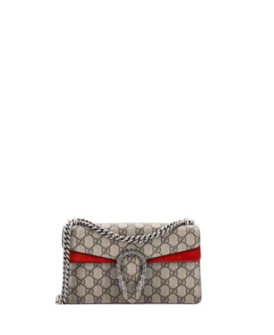 Сумка Gucci Dionysus Small из покрытия GG с кристаллами (б/у)