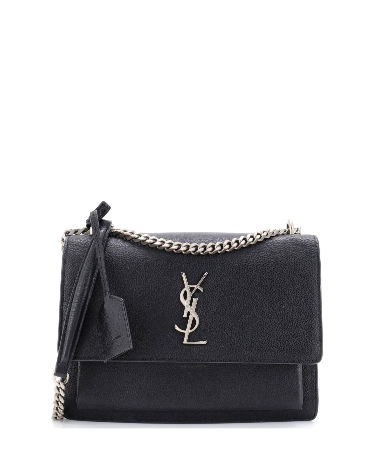 Pre-Owned Saint Laurent средняя кожаная сумка-кроссбоди Sunset