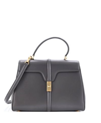 Pre-Owned Celine Medium 16 Top Handle Bag Smooth Calfskin