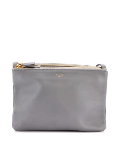 Pre-Owned Celine Small Trio Crossbody Bag Leather