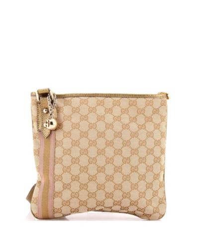 Pre-Owned Gucci Jolicoeur Messenger Bag GG Canvas
