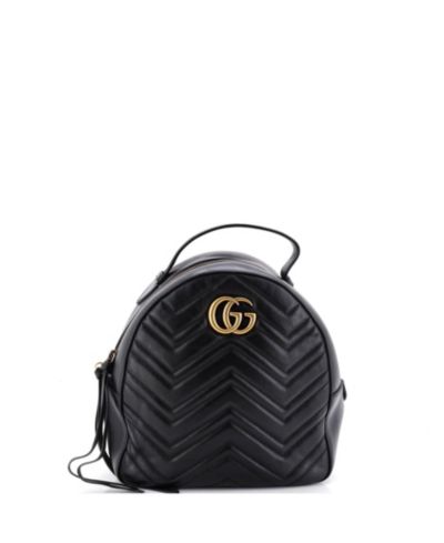 Б/у рюкзак Gucci Small GG Marmont Matelasse Leather