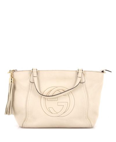 Gucci Small Soho кожаная сумка с верхней ручкой