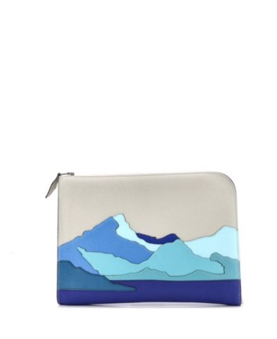 Pre-Owned HERMÉS кожаный чехол для планшета Endless Road Zip