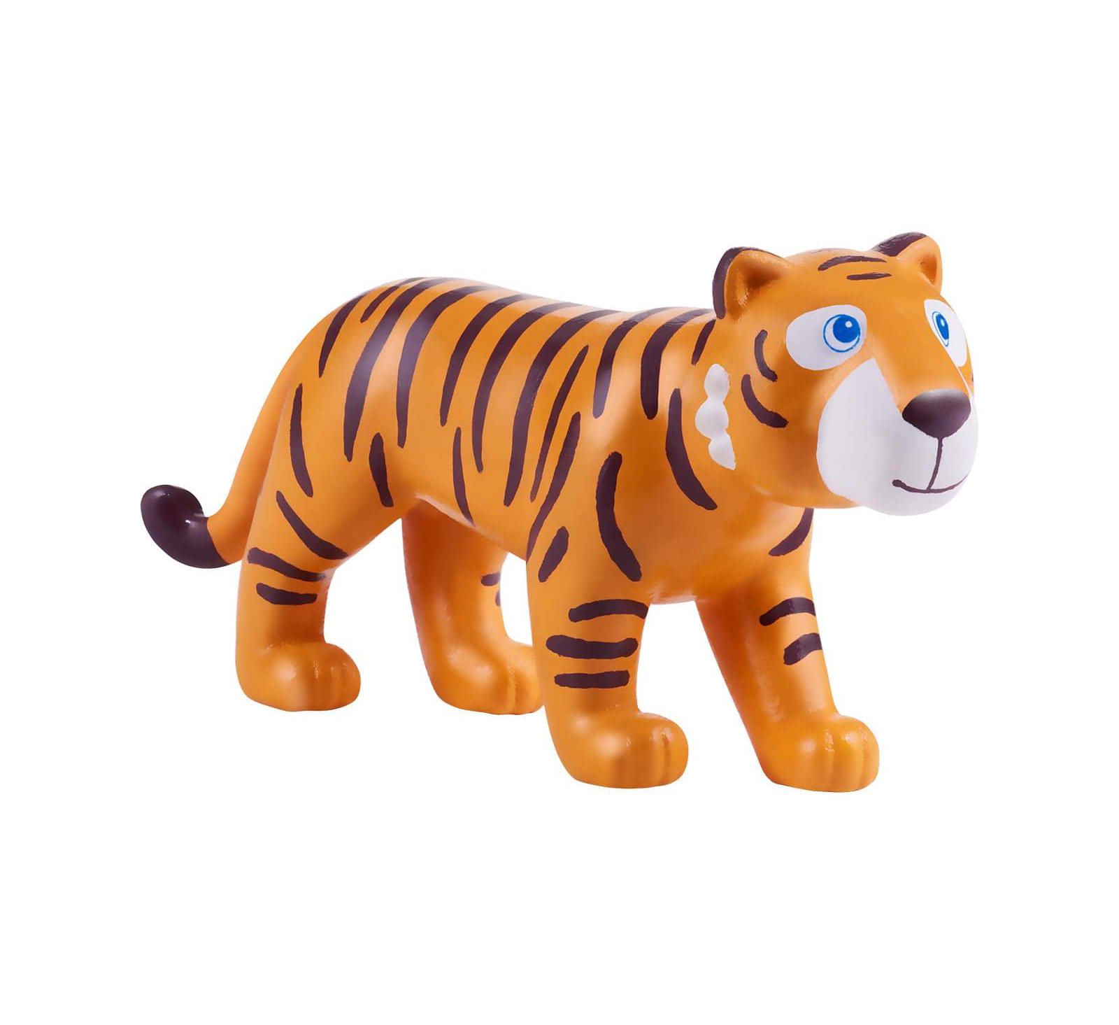 Игрушка HABA Little Friends Tiger - 4" пластиковая фигурка животного из зоопарка