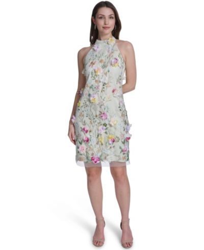 Женское коктейльное платье Eliza J Petite Sleeveless Mock Neck