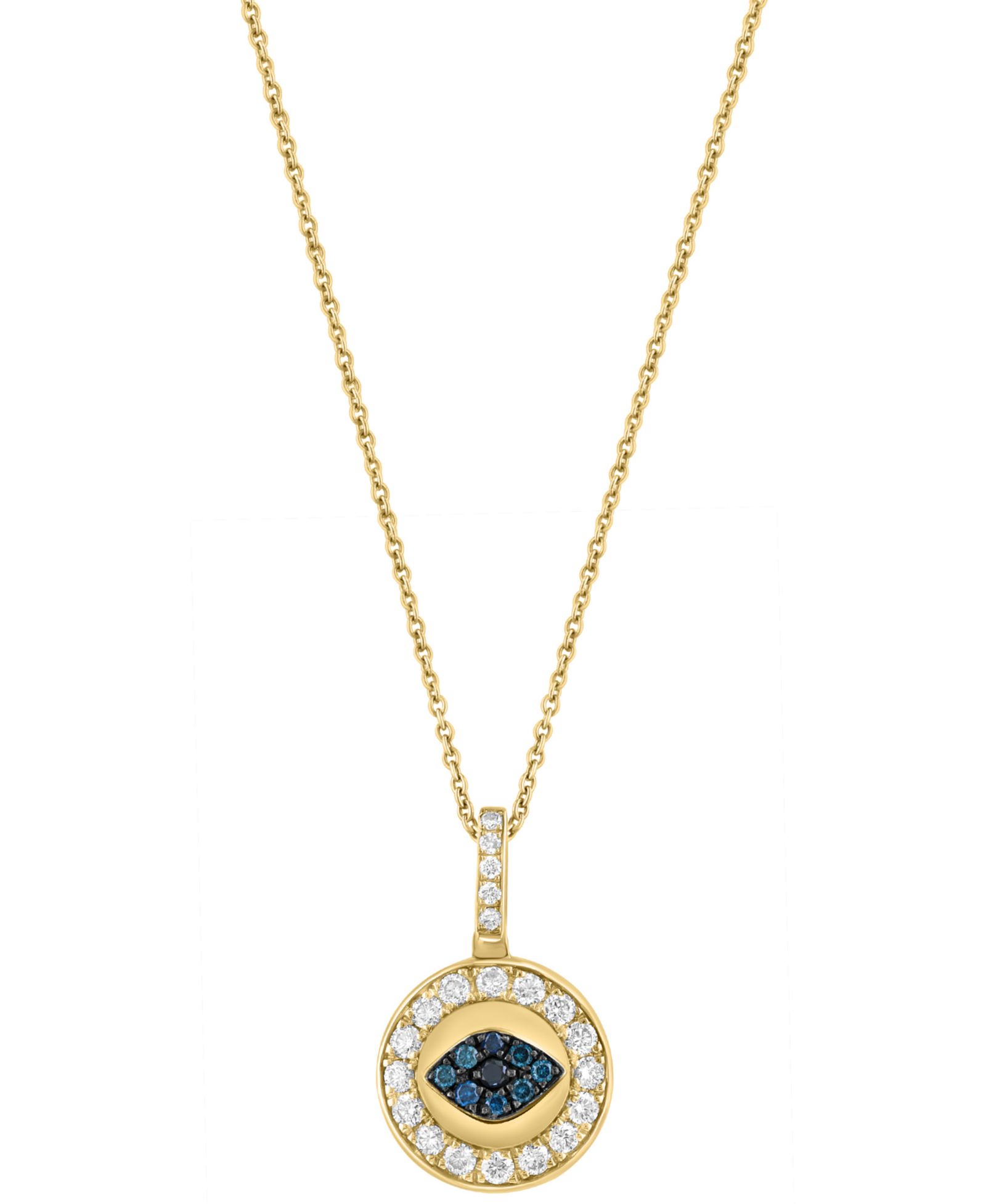Подвеска EFFY Collection Multi Diamond (1/4 ct. t.w.) из желтого золота 14k