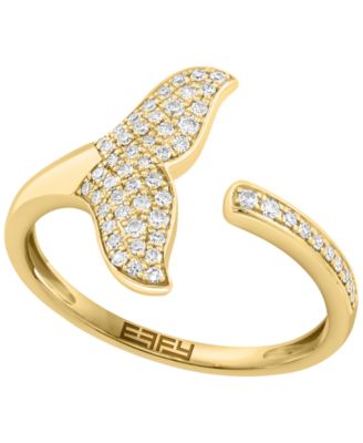 EFFY Collection кольцо с бриллиантом (1/5 ct. t.w.) в 14k желтом золоте