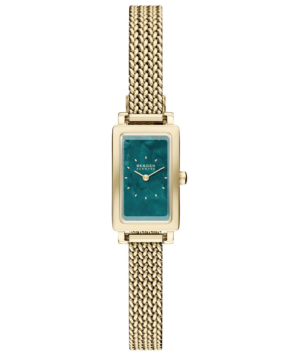 Skagen Women's Hagen Micro Quartz Two-Hand Gold Stainless Steel Watch 31mm