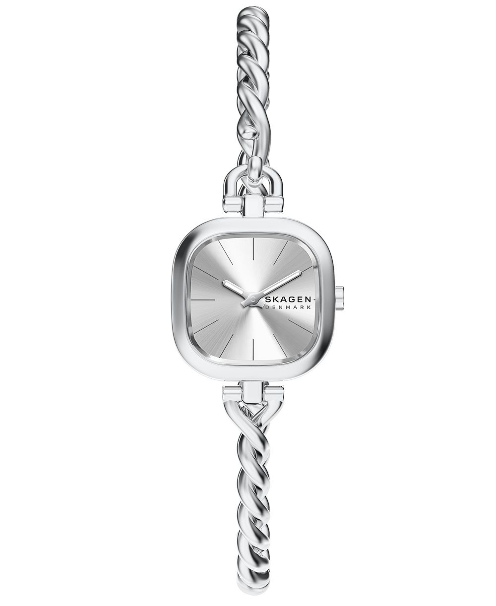 Skagen Women's Mellem Micro Quartz Two-Hand Silver Stainless Steel Watch 20mm