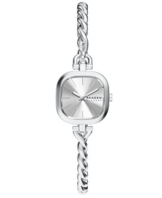 Часы Skagen Women's Mellem Micro Quartz Two-Hand Silver Stainless Steel 20mm