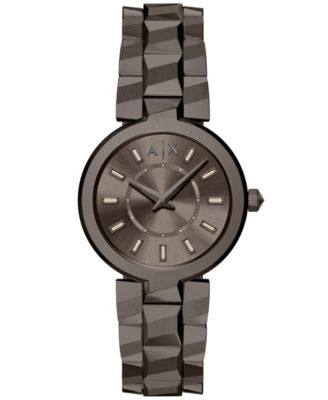 Часы Armani Exchange Women's Audora Quartz Two Hand Brown Stainless Steel 34mm