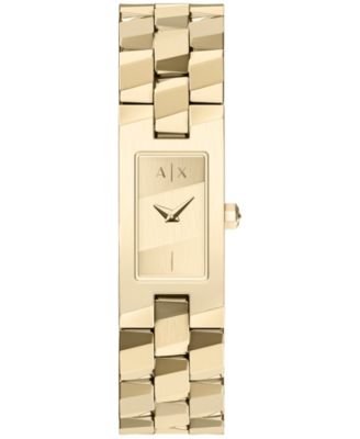 Часы Armani Exchange Women's Quartz Two Hand Gold Stainless Steel 34mm
