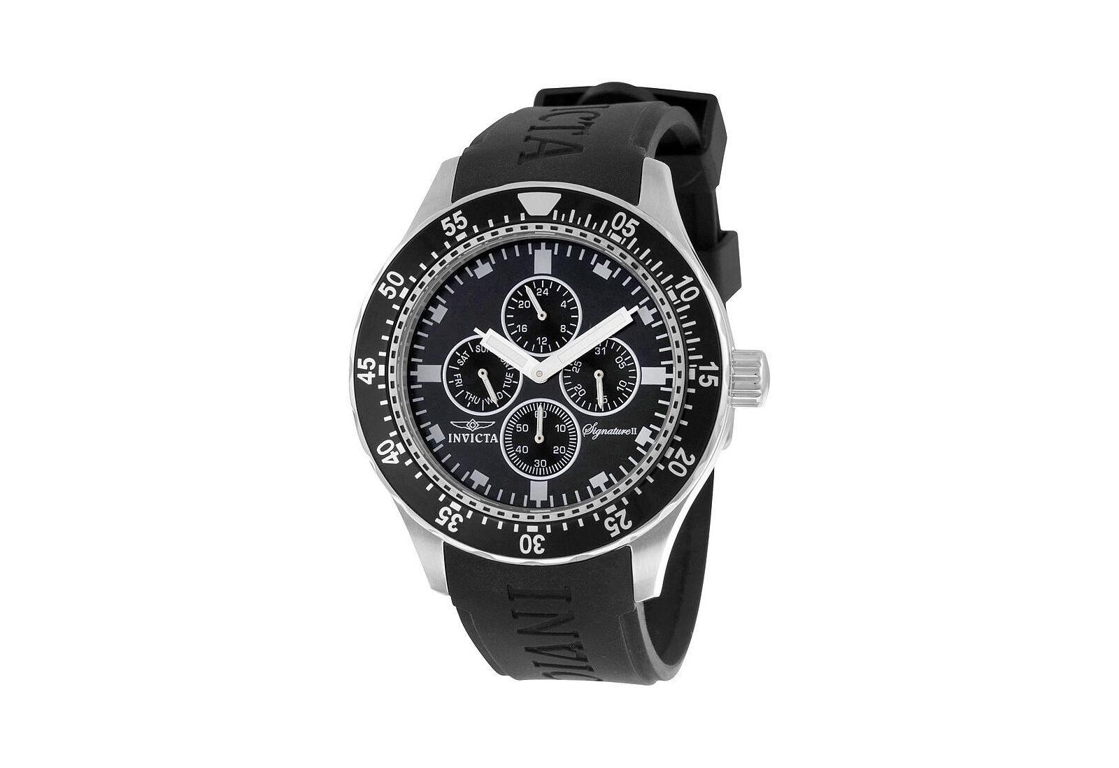 Invicta Men's 7401 Signature II Quartz Chronograph Dial Watch