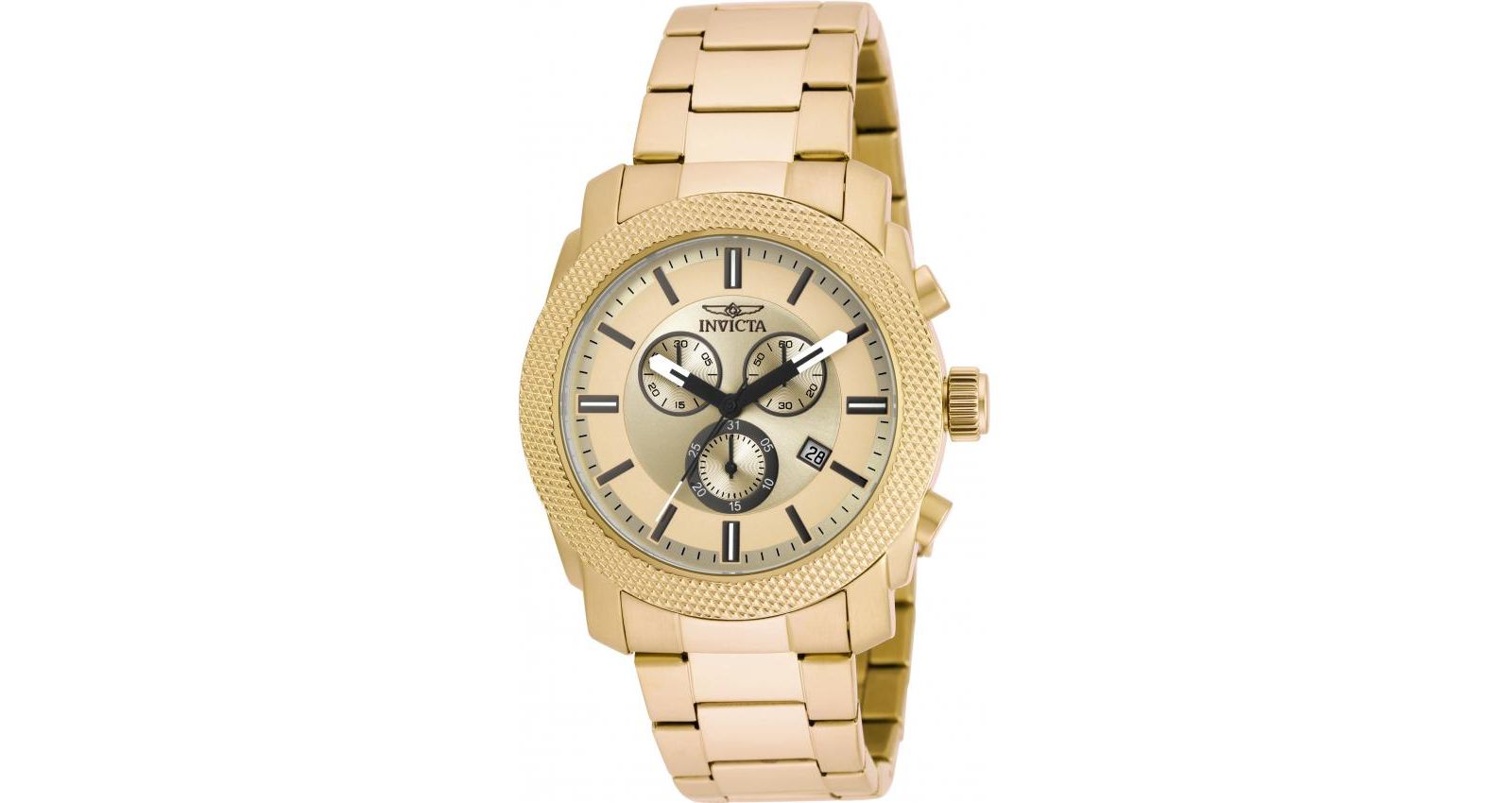 Invicta Men's 17744 Specialty Quartz Chronograph Champagne Dial Watch
