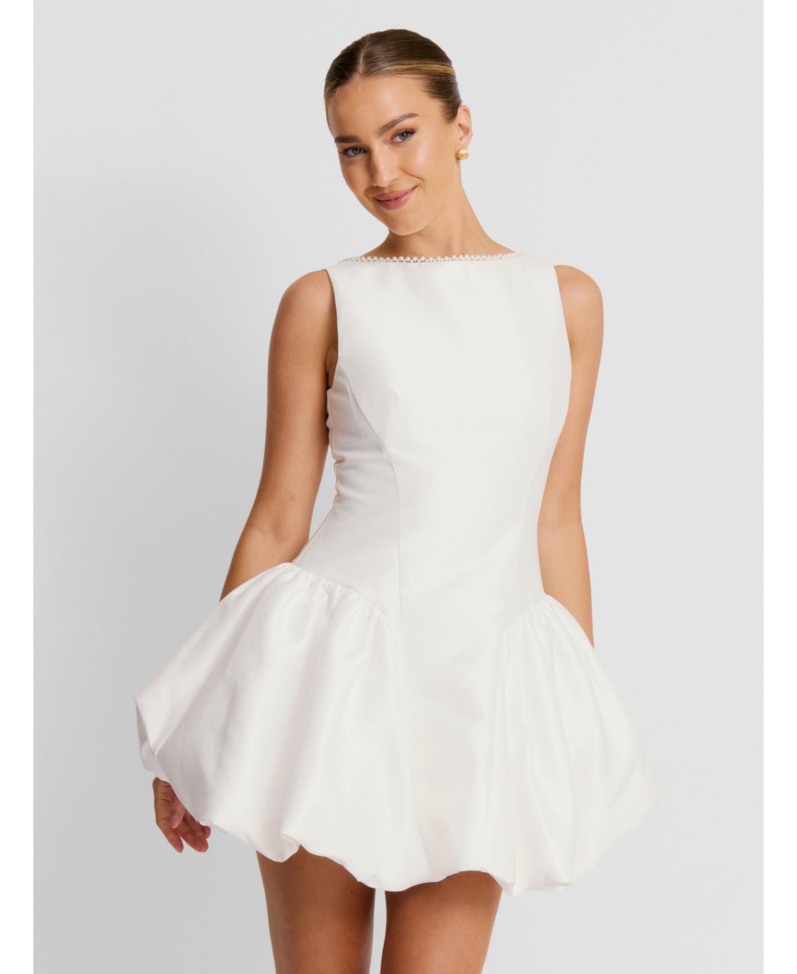 Женское мини-платье Six Stories Sleeveless Bubble Hem
