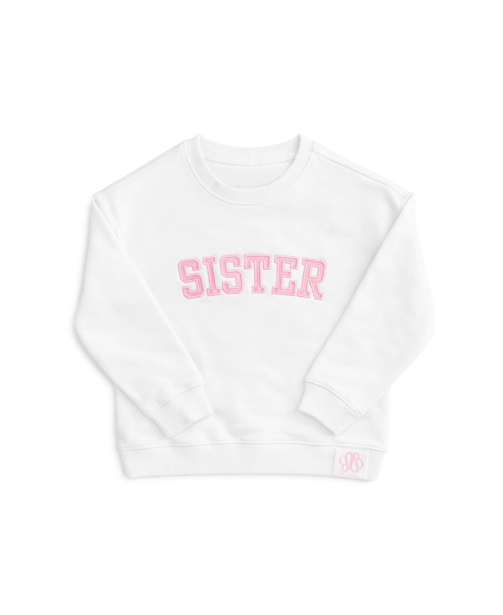 Детское свитшот Bits & Bows Sister для девочек