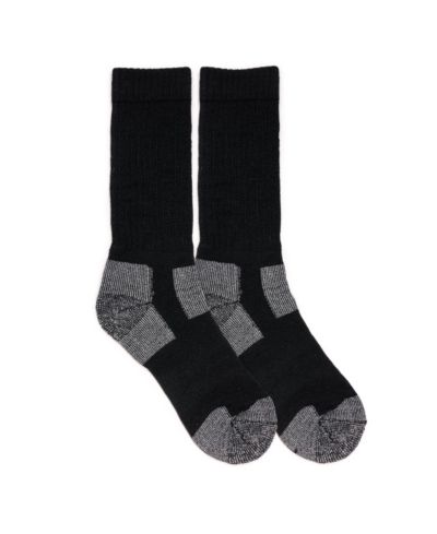 MUK LUKS Мужские рабочие носки с усиленным стальным носком, упаковка 2 пары