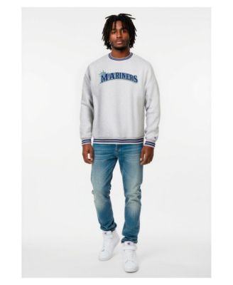 Champion Мужское свитшот Heather Gray Seattle Mariners Reverse Weave