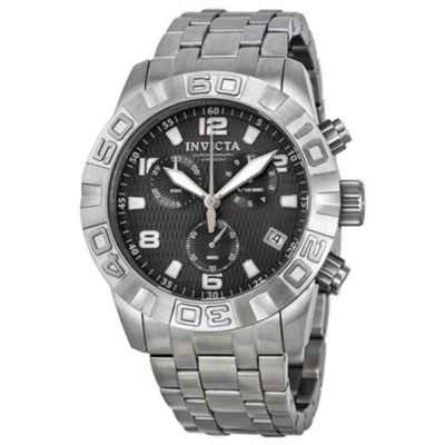 Invicta Men's 11458 Pro Diver Quartz Chronograph Black Dial Watch
