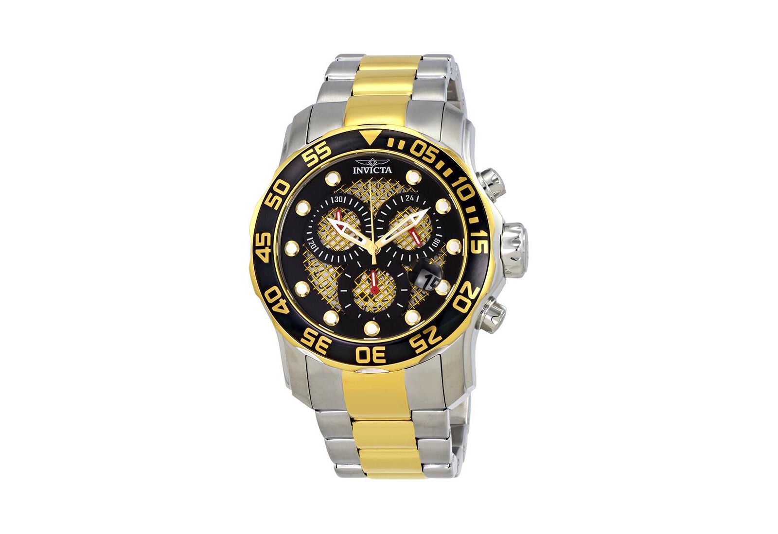 Invicta Men's 19839 Pro Diver Quartz 3 Hand Dial Watch