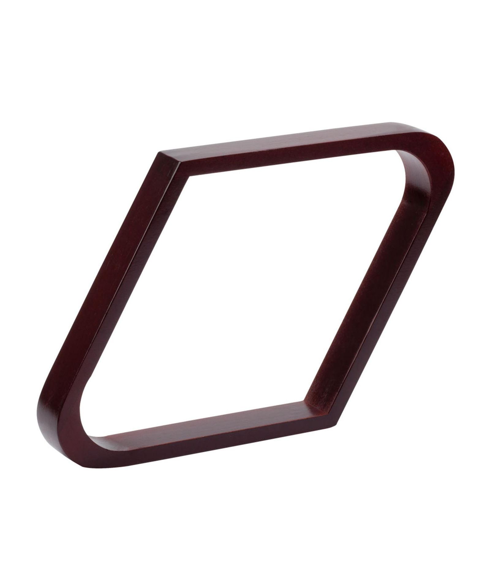 GSE Games & Sports Expert Solid Wood 8 Ball Triangle and 9 Ball Diamond Pool Ball Racks for 2 1/4" Balls