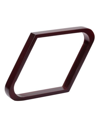GSE Games & Sports Expert Solid Wood 8 Ball Triangle and 9 Ball Diamond Pool Ball Racks for 2 1/4" Balls