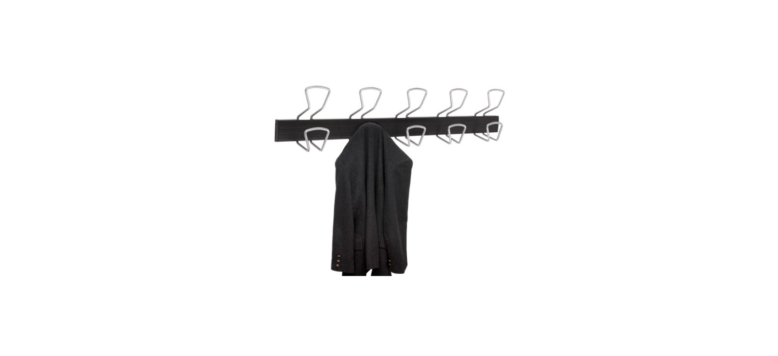 Alba Pro Wall Mounted Double Peg Rail
