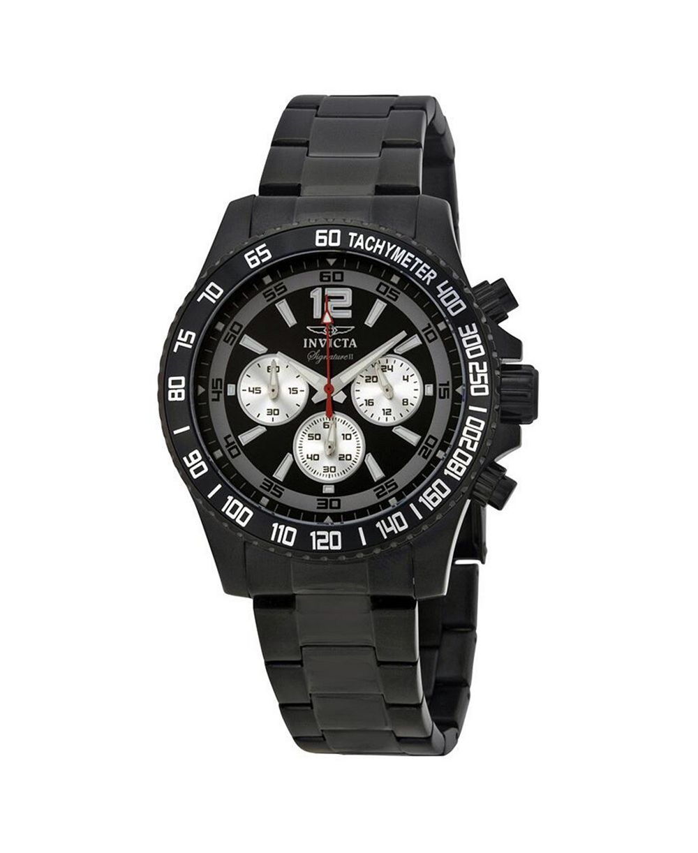 Invicta Men's 7413 Signature II Quartz Chronograph Dial Watch.