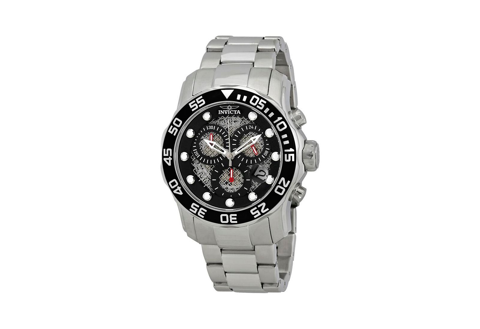Invicta Men's 19836 Pro Diver Quartz 3 Hand Dial Watch