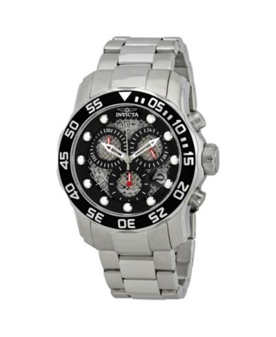 Invicta Men's 19836 Pro Diver Quartz 3 Hand Dial Watch
