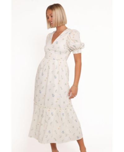 Petal and Pup Women's Steele Puff Sleeve Midi Dress