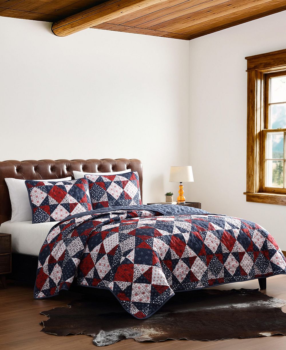 Комплект из 3 стеганых одеял Wrangler Rodeo Patchwork, King