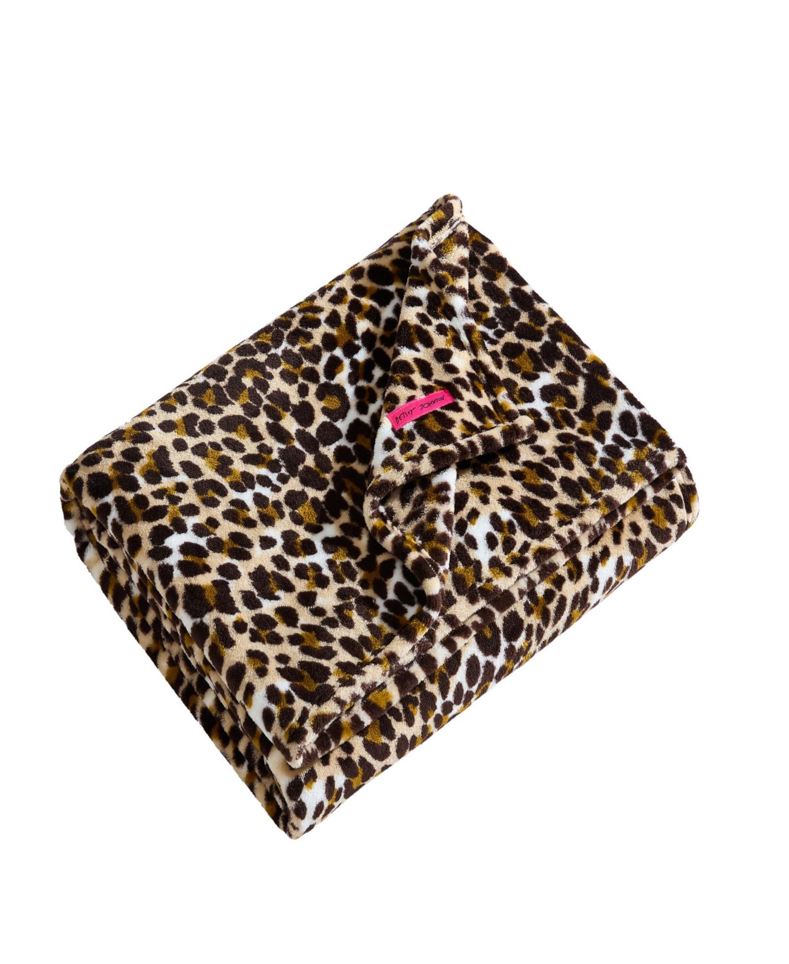 Плед Betsey Johnson Etched Leopard Printed Plush 70" X 50"