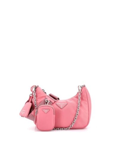 Сумка через плечо Pre-Owned Prada Small Re-Edition 2005 Nappa Leather