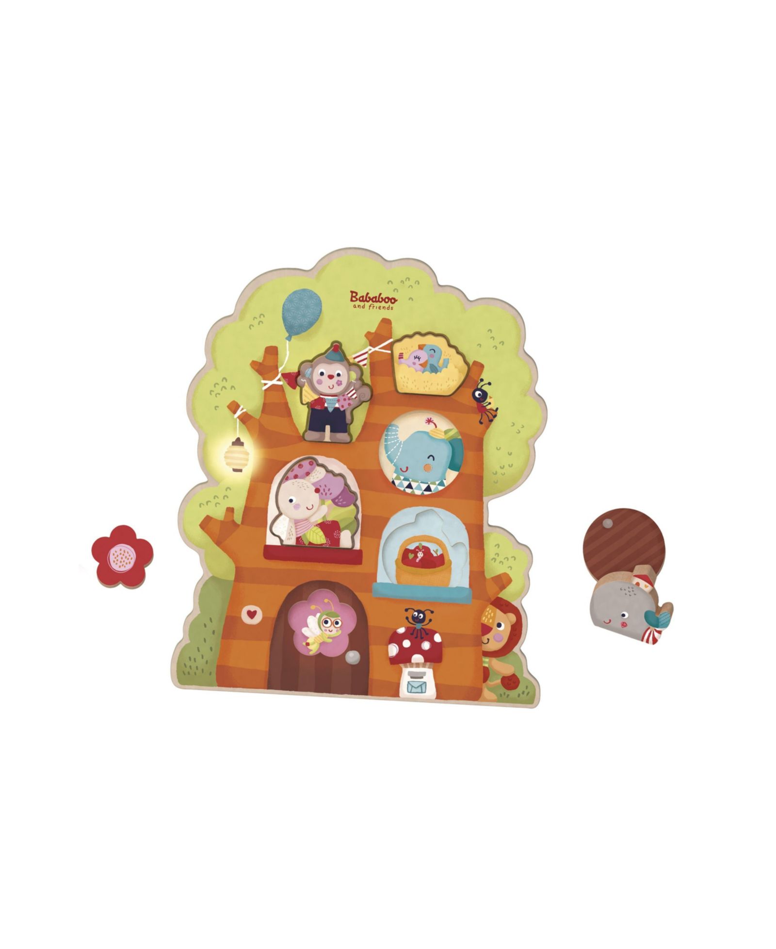 Bababoo And Friends Tree House Discovery 6-Piece Puzzle, Ages 1+