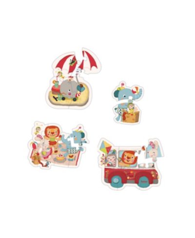 Bababoo and friends головоломка-фигурка Pippa Bunny Road trip