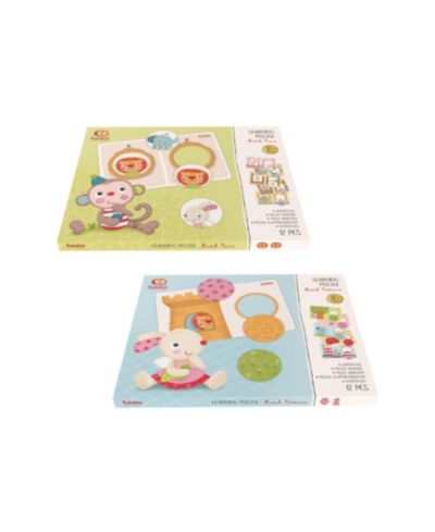 Набор развивающих пазлов Bababoo and friends Match Pairs & Patterns