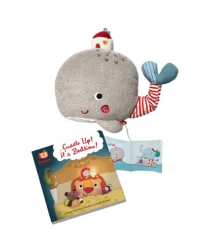 Набор Bababoo and friends: книга на ночь Wilma Whale и мягкая игрушка