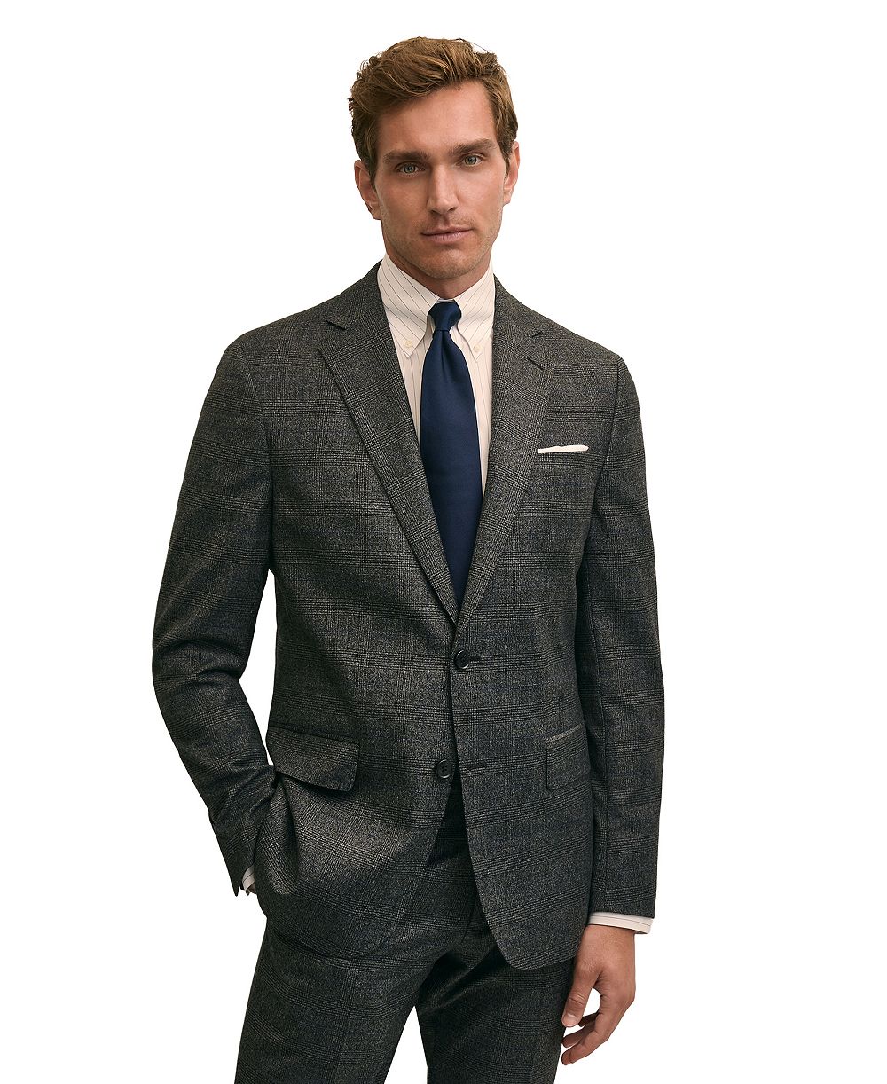 Мужской пиджак Brooks Brothers Classic-Fit из смеси шерсти