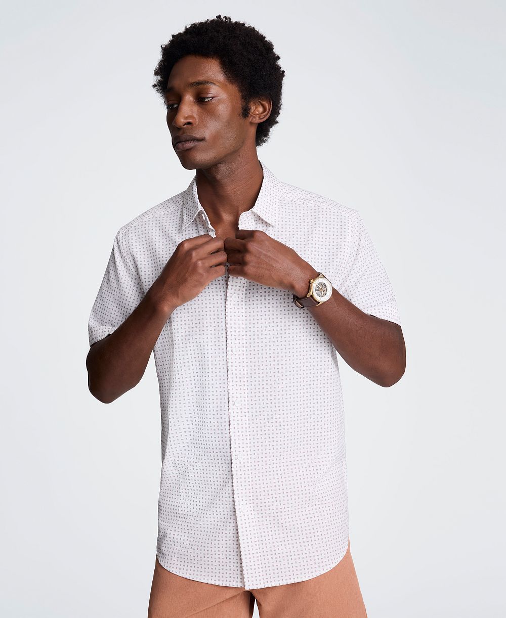 Kenneth Cole Men's Sport Assorted Plain Classic Shirt
