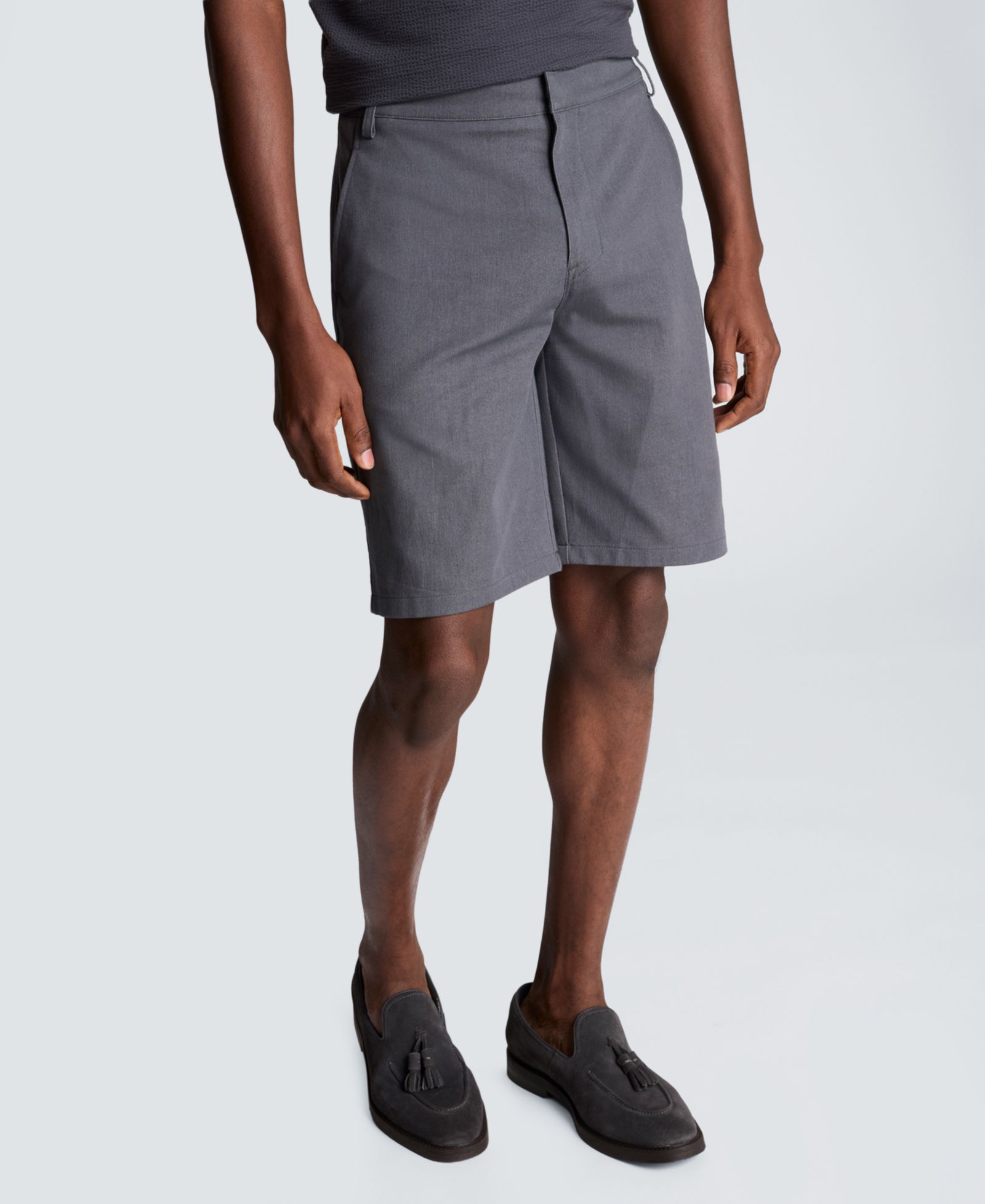 Kenneth Cole Men's 8" Washed Denim Shorts
