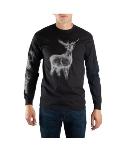 Мужская футболка Harry Potter Patronus Charm, длинный рукав