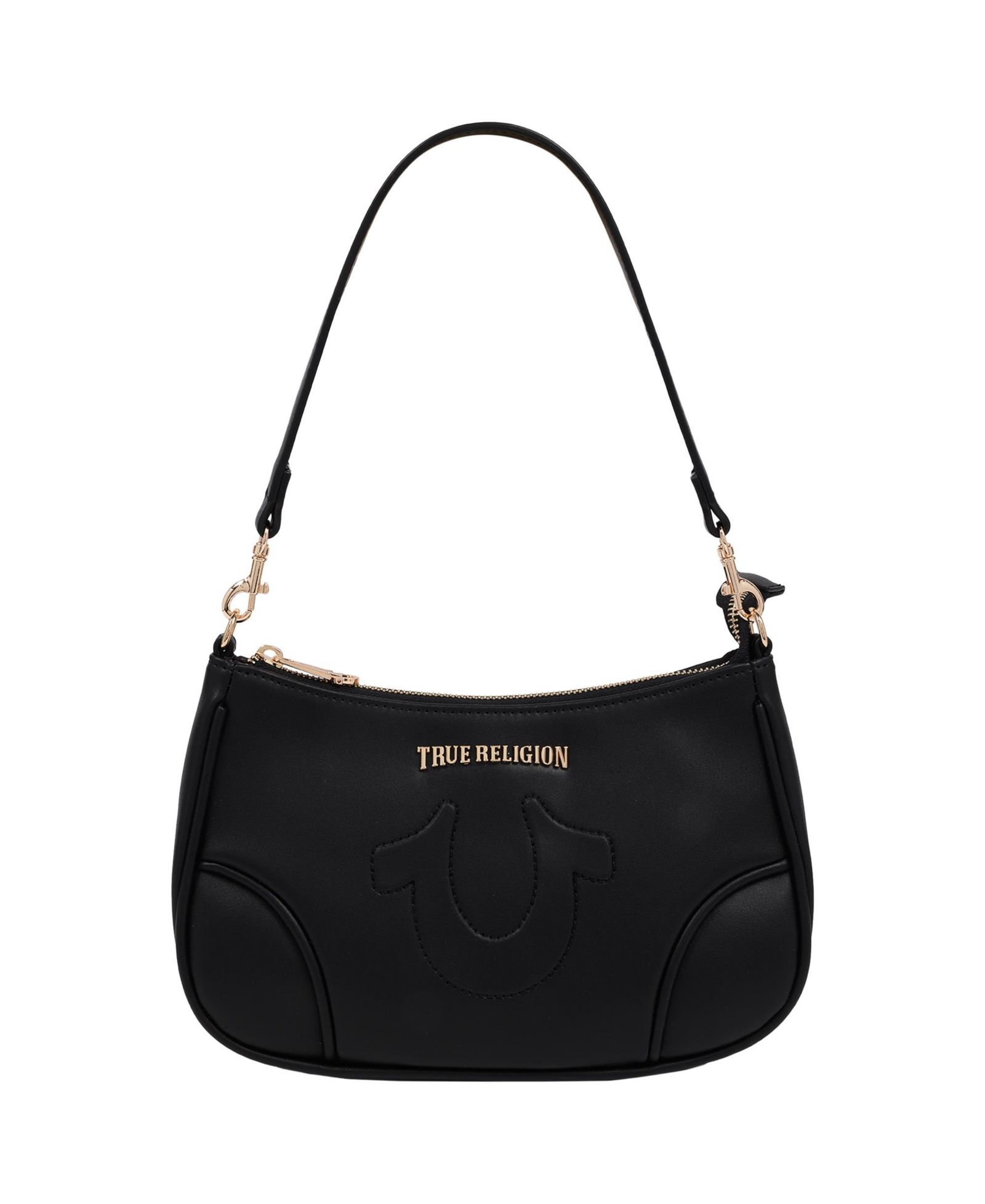 True Religion Trapunto Logo Shoulder Bag