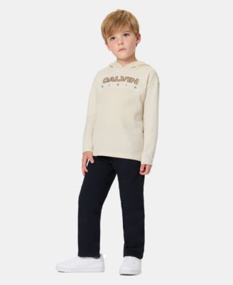 Комплект Calvin Klein Boys' 2T-7 Long-Sleeve Hoodie and Pants
