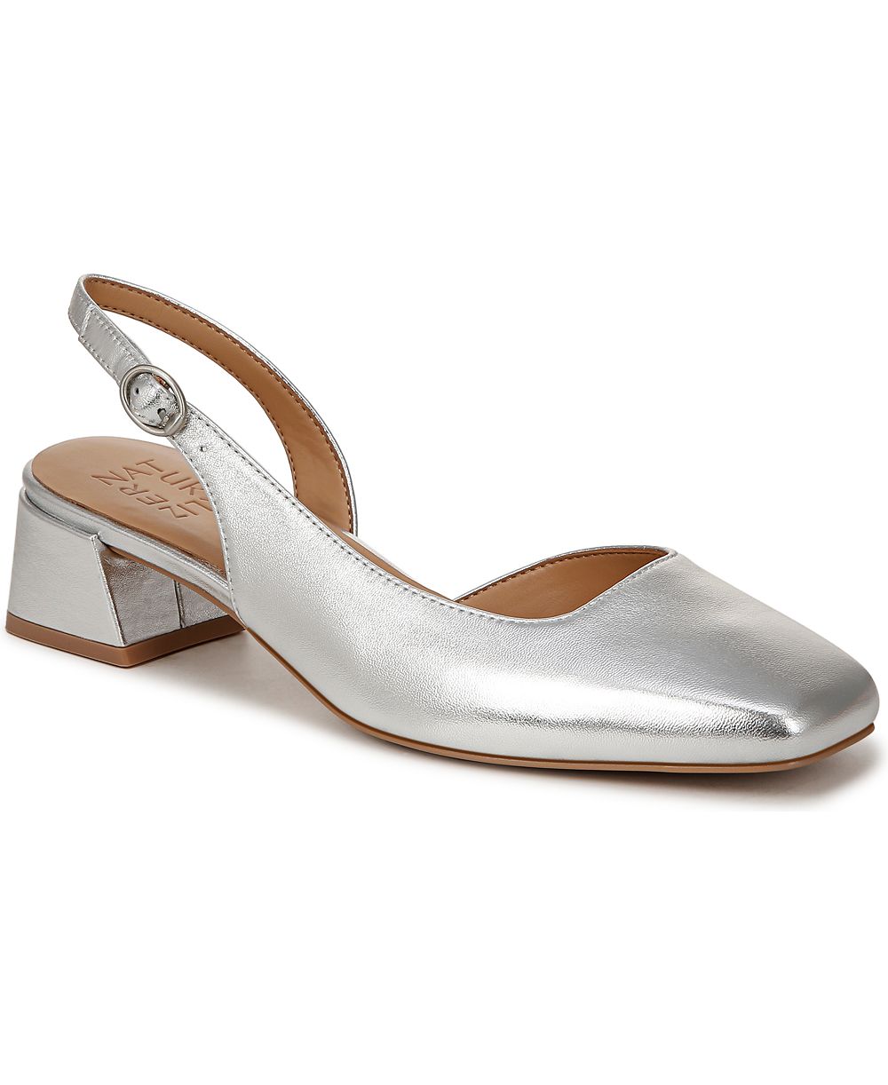 Naturalizer Женские туфли-лодочки Jayla Mid-Heel Square Toe Slingback