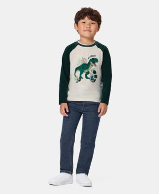 Детский комплект из футболки и брюк Kids Headquarters для мальчиков-малышей 2T-5T, 2 предмета, длинный рукав