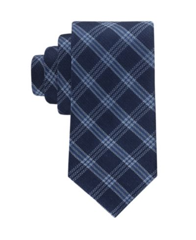 Мужской классический галстук Tommy Hilfiger Gentry Grid Pattern