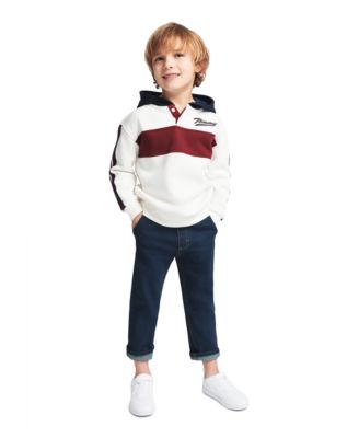Tommy Hilfiger Худи и джинсовые брюки для малышей, комплект из 2 предметов