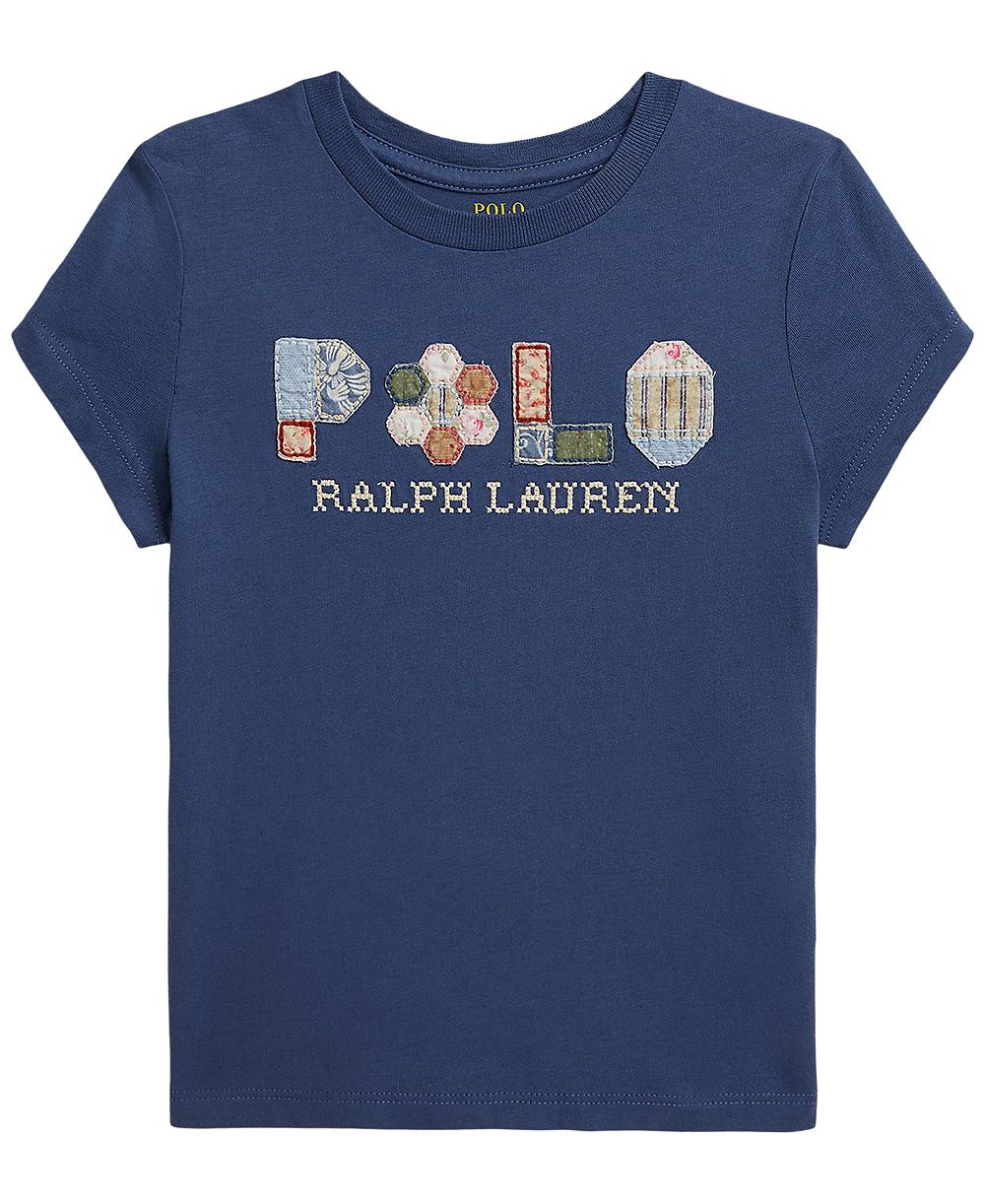 Polo Ralph Lauren детская футболка из джерси с коротким рукавом, 2T-6X